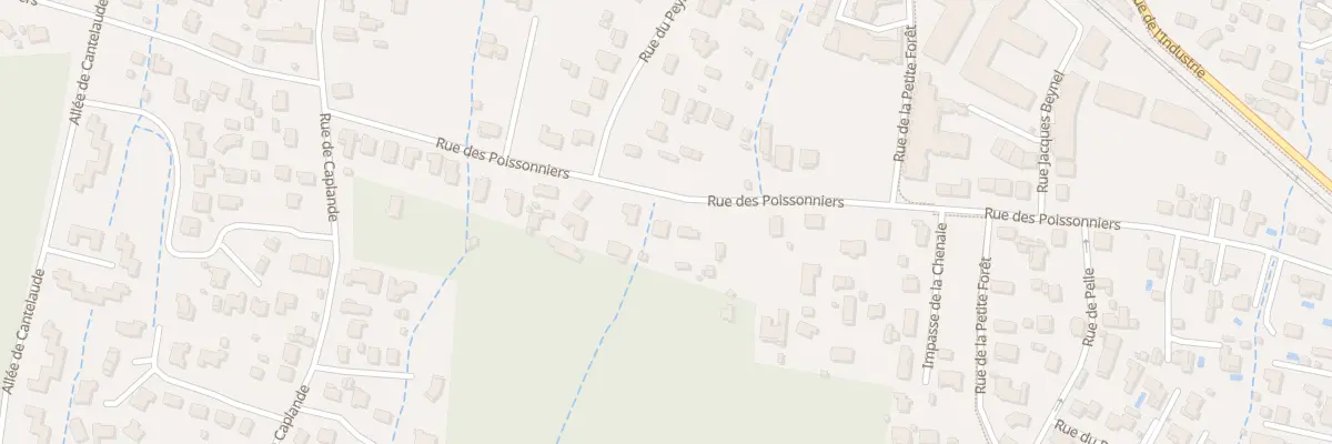 Plan du 41 Rue des Poissonniers au Teich