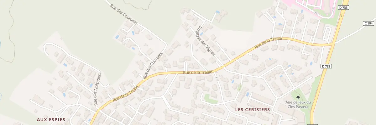 Plan du 38B Rue de la Treille à Royan