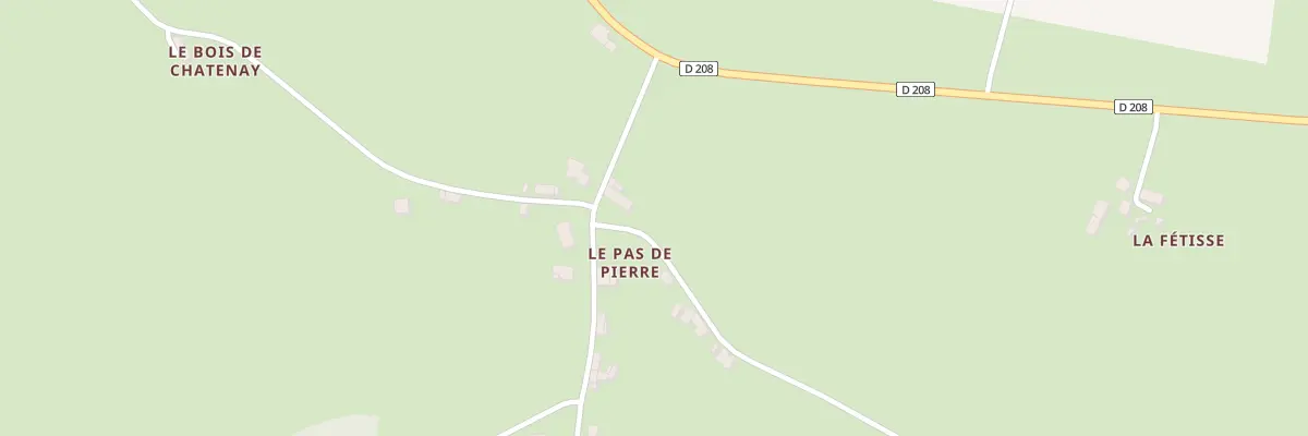 Plan du 21 Le Pas de Pierre à Juvigné