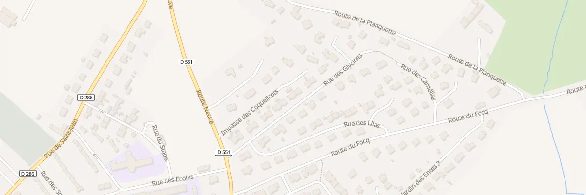 Plan du 17 Rue des Glycines à Condé-sur-Vire