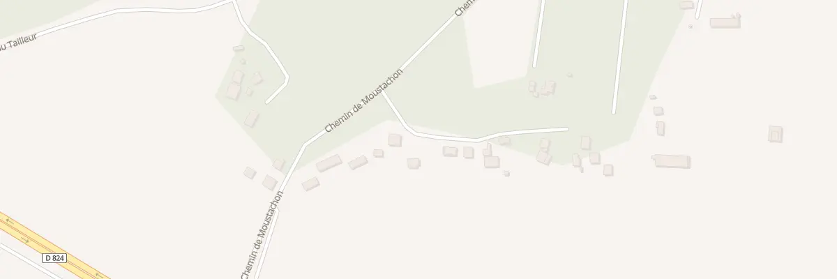 Plan du 368 Che de Moustachon à Saint-Paul-lès-Dax