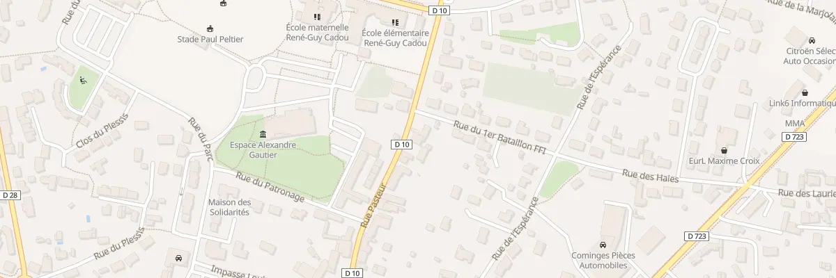 Plan du 276 Rue Pasteur à Loireauxence
