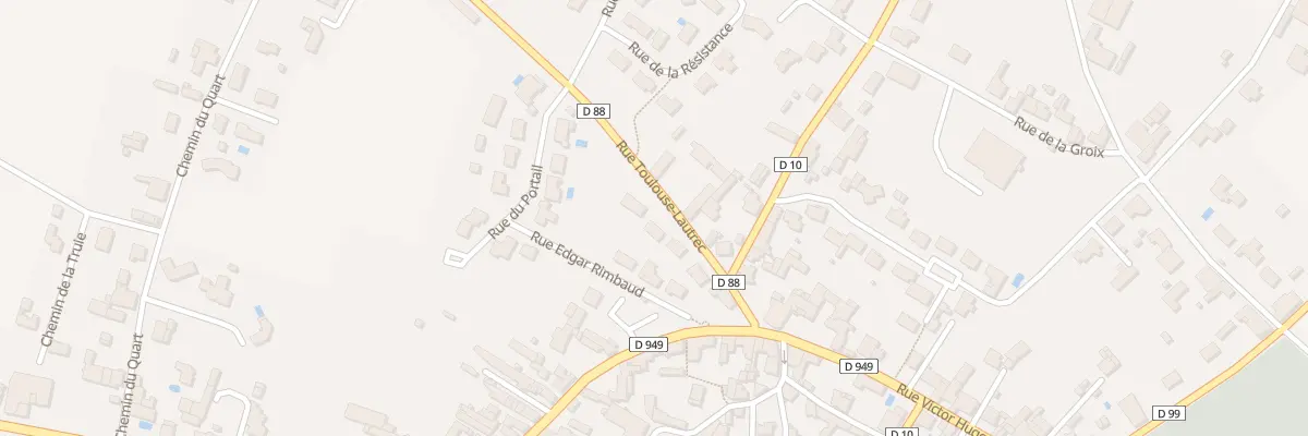 Plan du 11 Rue toulouse lautrec à Nalliers