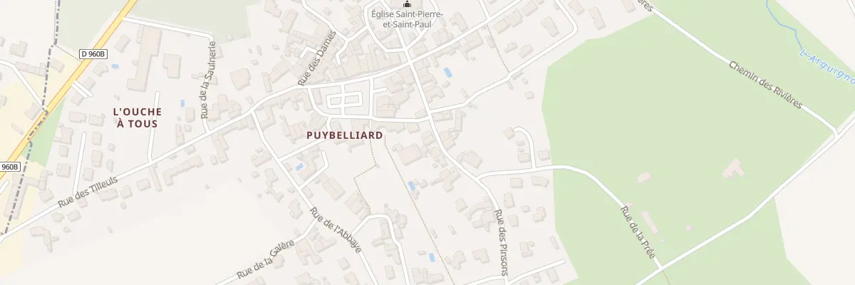 Plan du 14 Rue des pinsons à Chantonnay