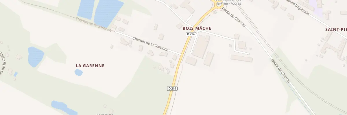 Plan du 451 Rue du Bois Mache à Saint-Laurent-de-la-Prée