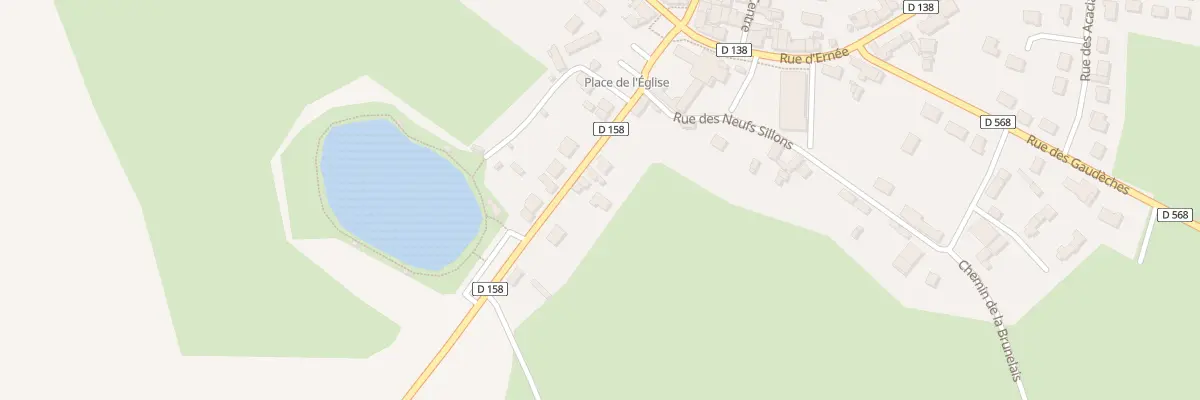 Plan du 17 Rue du Plan d’Eau à Saint-Pierre-des-Landes