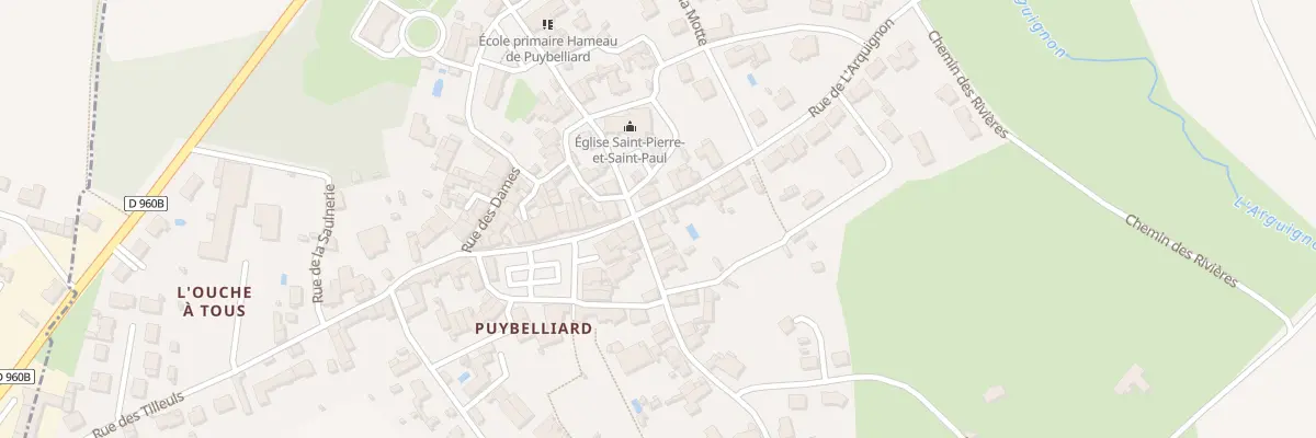 Plan du 1 Rue des pinsons à Chantonnay