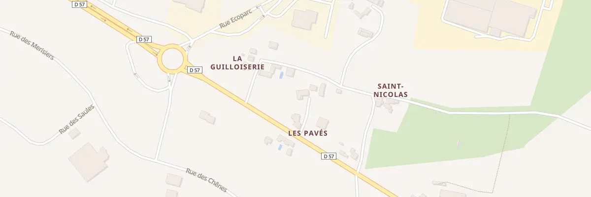 Plan du 7 Ham Les Pavés à La Gravelle