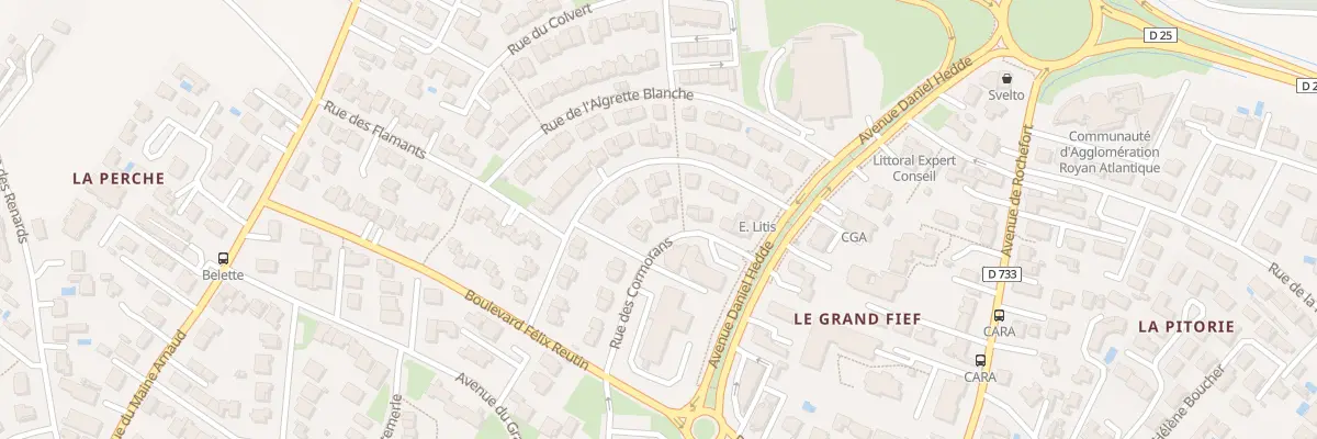Plan du 16 Rue des Cormorans à Royan