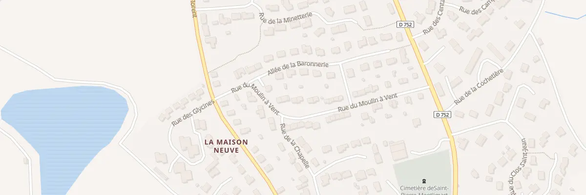 Plan du 13 Rue du Moulin A Vent (Montlima à Montrevault-sur-Èvre