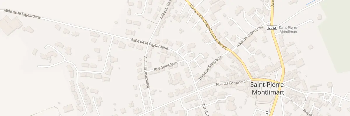 Plan du 2 Rue Saint Jean à Gennes-Val-de-Loire