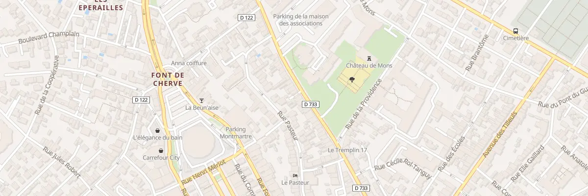 Plan du 74 Rue Paul Doumer à Royan