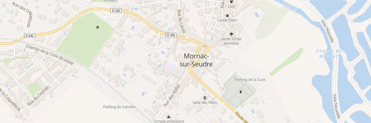 Plan du 24 Rue des Halles à Mornac-sur-Seudre