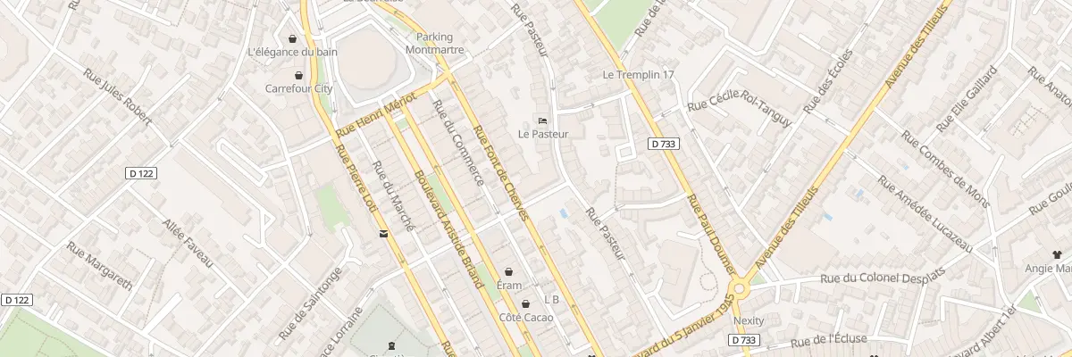 Plan du 68 Rue Alsace Lorraine à Royan