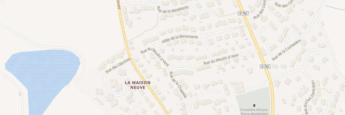 Plan du 11 Rue du Moulin A Vent (Montlima à Montrevault-sur-Èvre