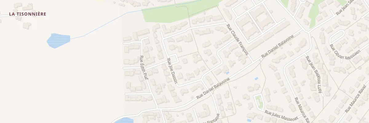 Plan du 7 Rue Joe Dassin aux Herbiers