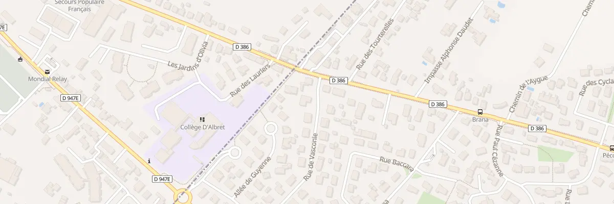 Plan du 1 Rue de Vasconie à Narrosse