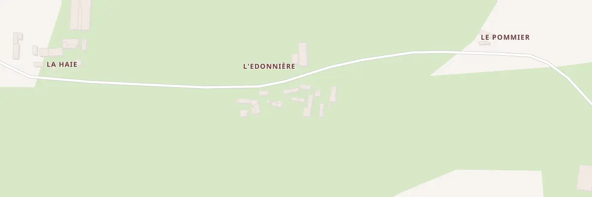 Plan du 4 L’Edonnière à Bourgon