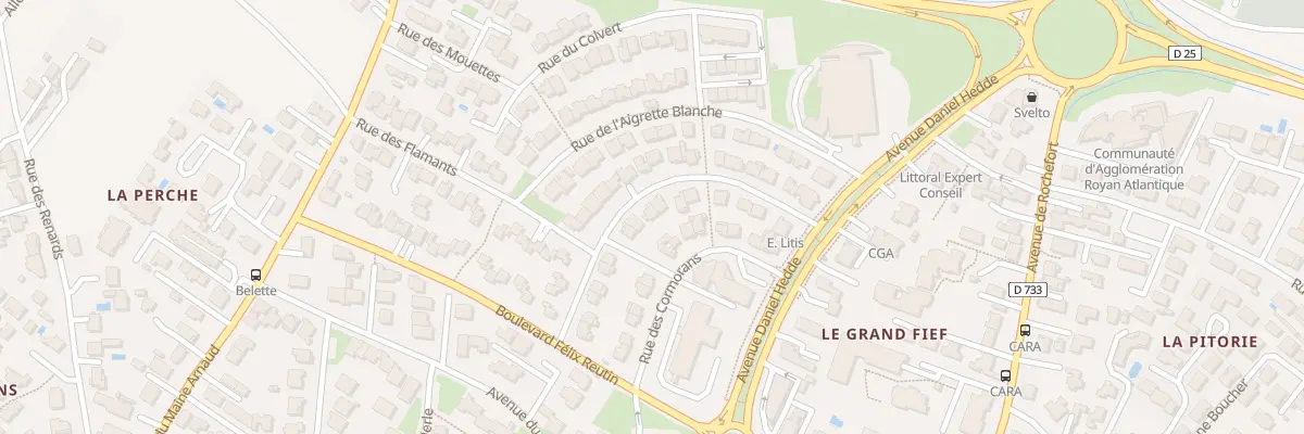 Plan du 17 Rue des Albatros à Royan