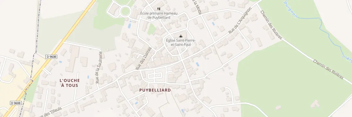 Plan du 23 Pl de la Mairie de Puybelliar à Chantonnay