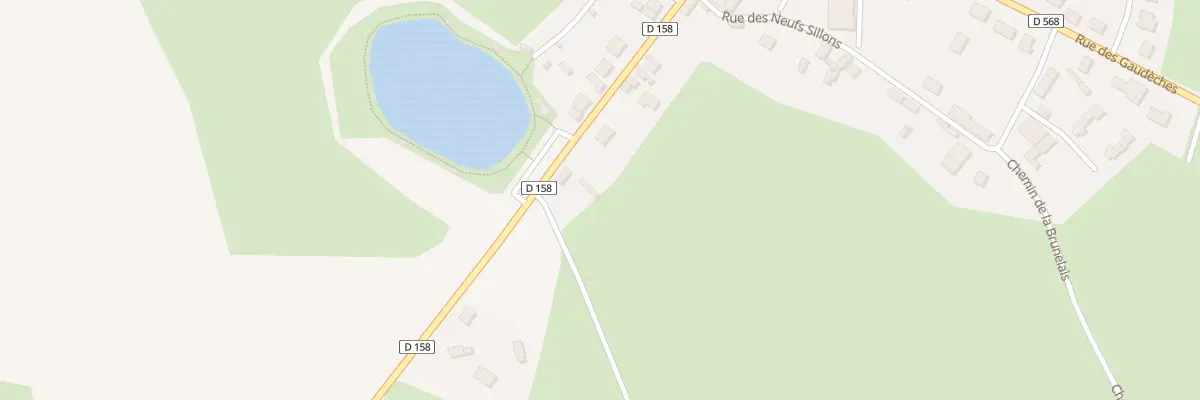 Plan du 23 Rue du Plan d’Eau à Saint-Pierre-des-Landes