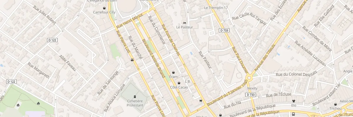 Plan du 35 Rue Alsace Lorraine à Royan