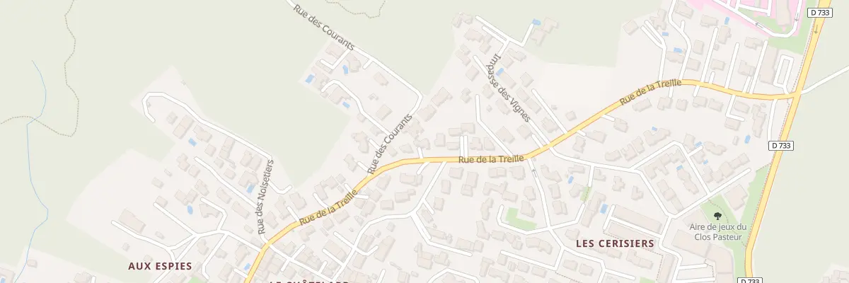 Plan du 36 Rue de la Treille à Royan