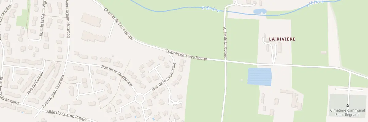Plan du 30 Rue de la saumuraie à Candé