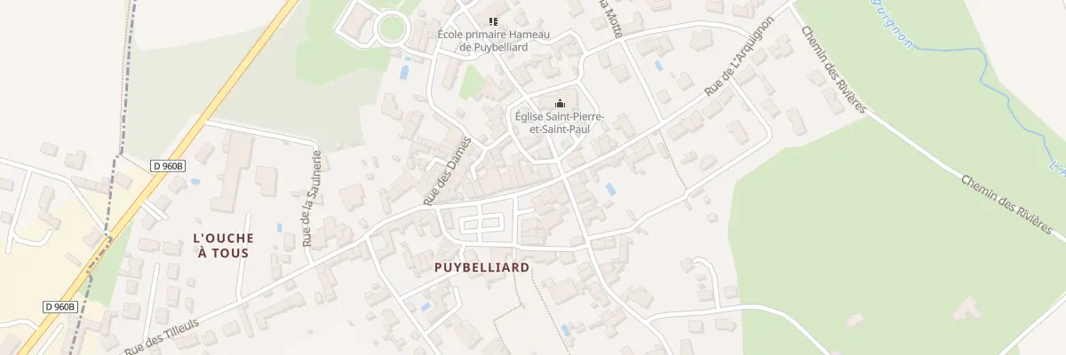 Plan du 21 Pl de la Mairie de Puybelliar à Chantonnay