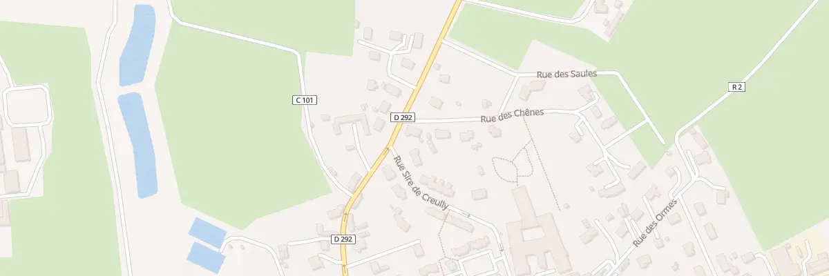 Plan du 1 Rue du Sire de Creully à Saint-Clair-sur-l’Elle