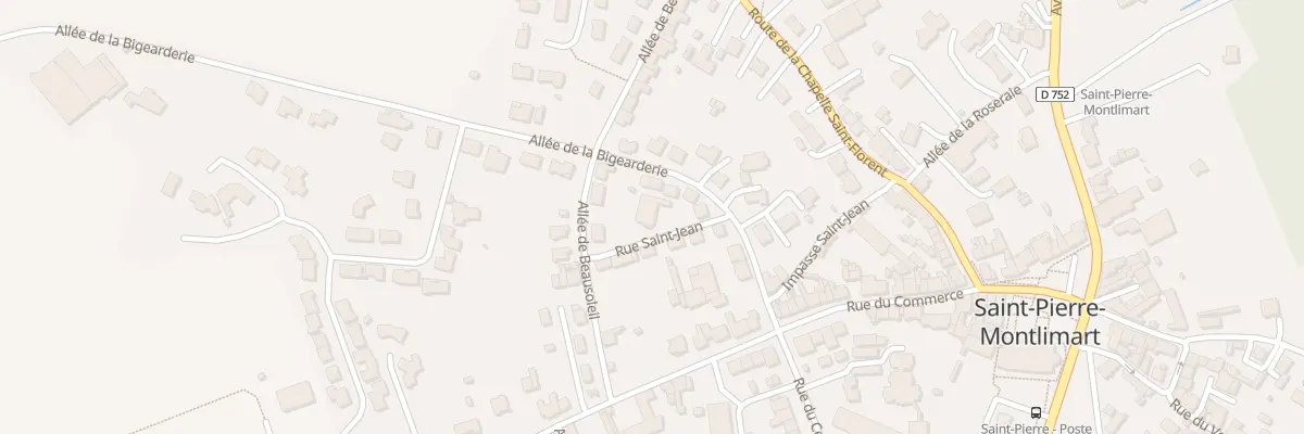 Plan du 4 Rue Saint-Jean à Montrevault-sur-Èvre