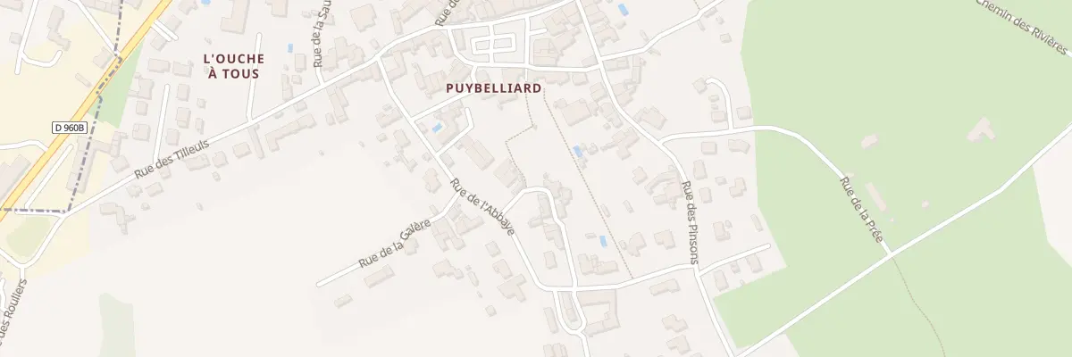 Plan du 4 Rue des tourelles à Chantonnay