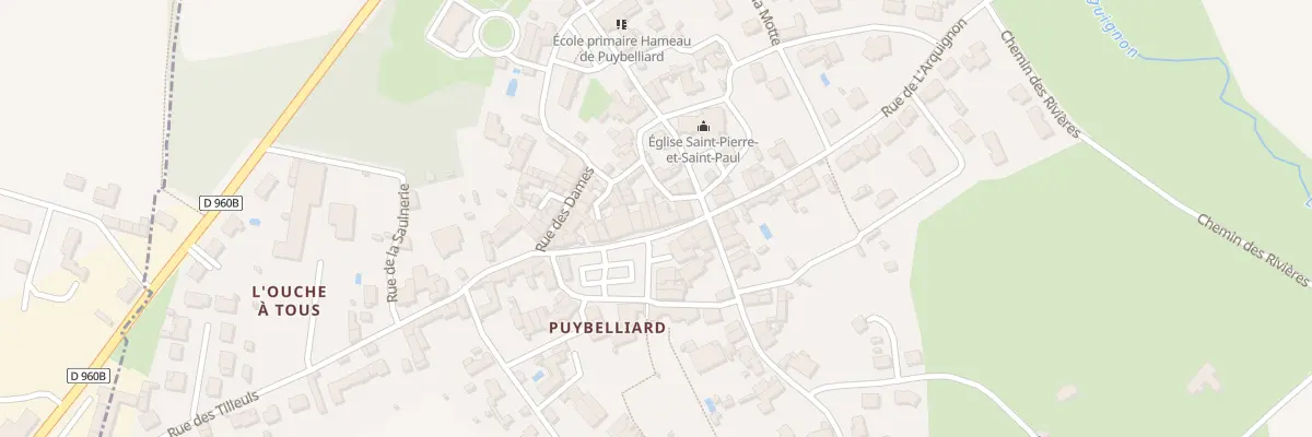 Plan du 19 Pl de la Mairie de Puybelliar à Chantonnay