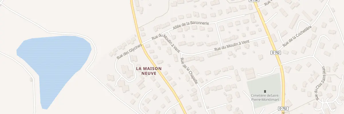 Plan du 10 Rue du Moulin A Vent (Montlima à Montrevault-sur-Èvre
