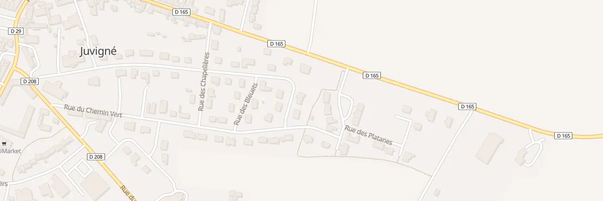 Plan du 31 Rue des Lilas à Juvigné