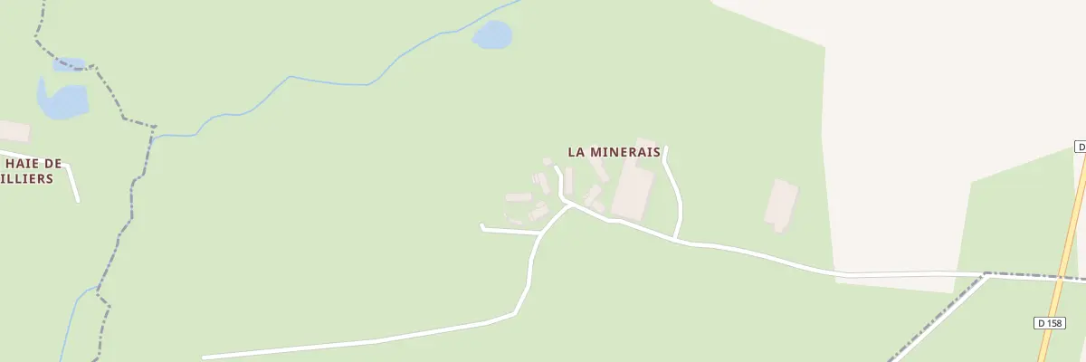 Plan du 6 La Minerais à Launay-Villiers