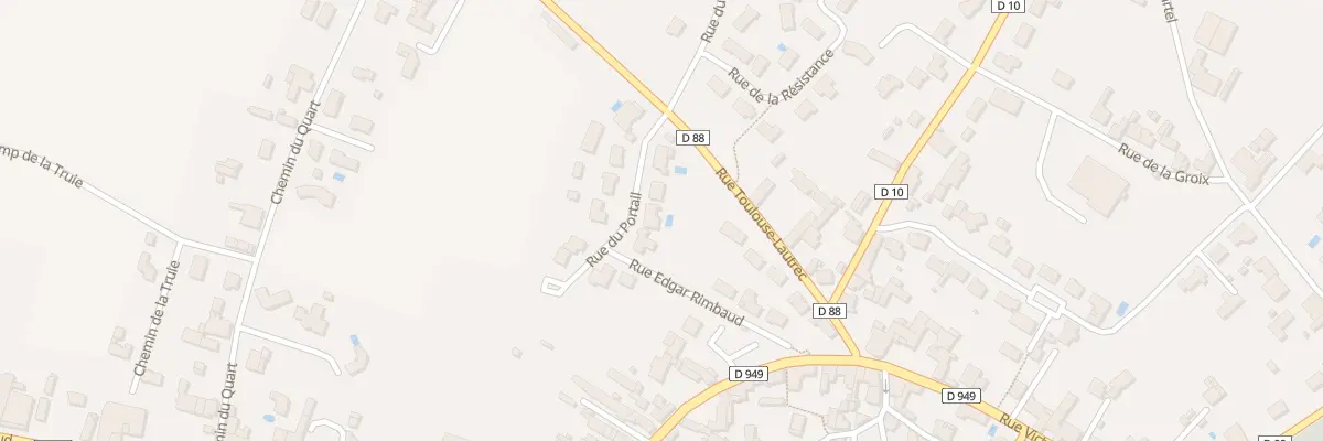 Plan du 5 Rue du portail à Nalliers