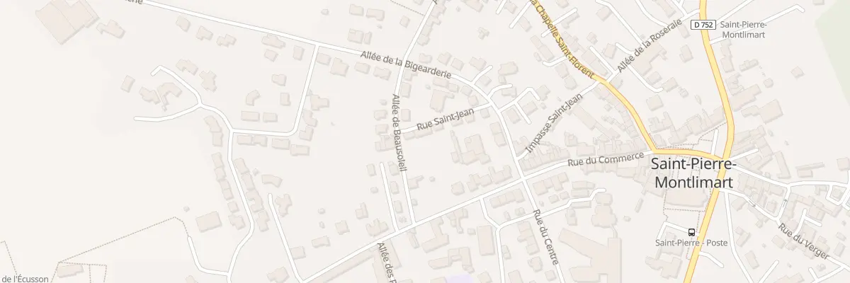 Plan du 9 Rue Saint-Jean à Montrevault-sur-Èvre