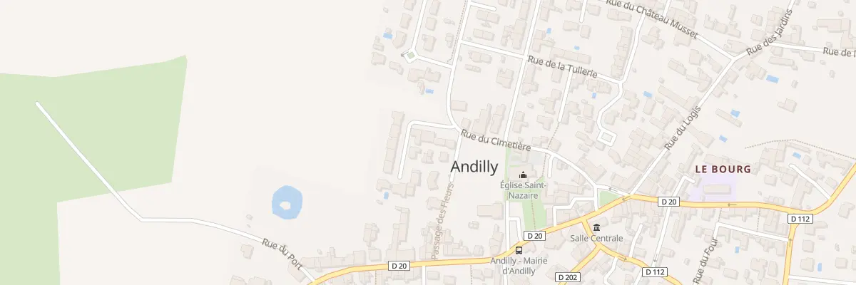 Plan du 3 Imp des Lys à Andilly
