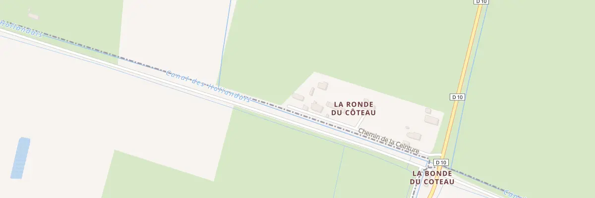 Plan du 11 Che de la Ceinture à Nalliers