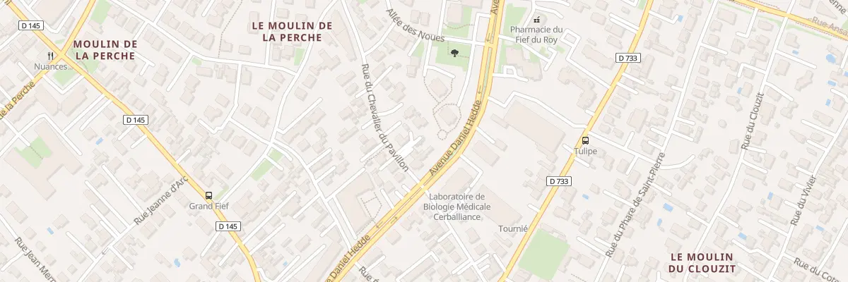 Plan du 23B Rue Chevalier du Pavillon à Royan