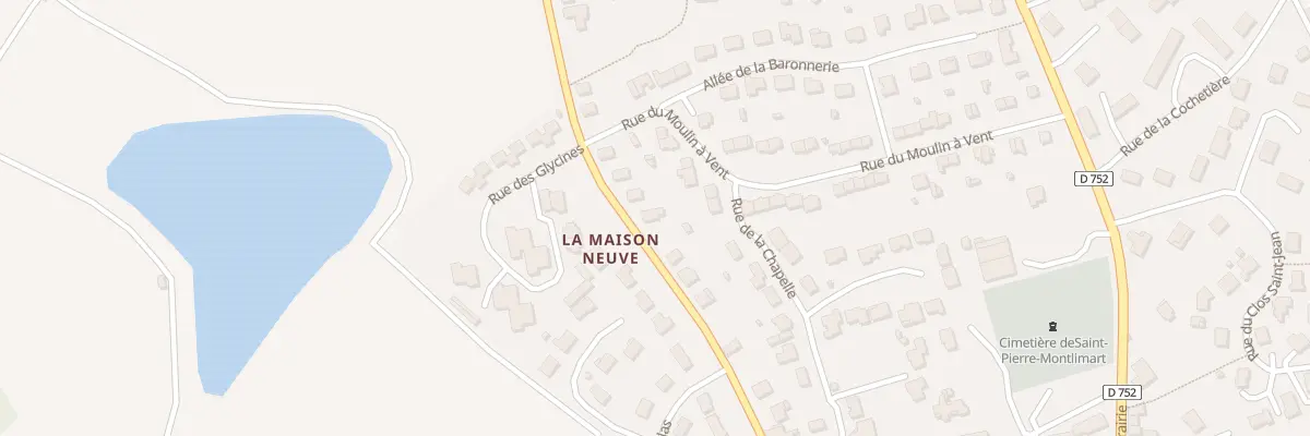 Plan du 40 Rue de la Chapelle à Montrevault-sur-Èvre