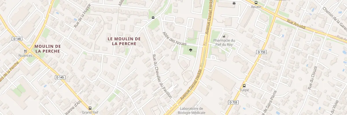 Plan du 3 All Niepce à Royan