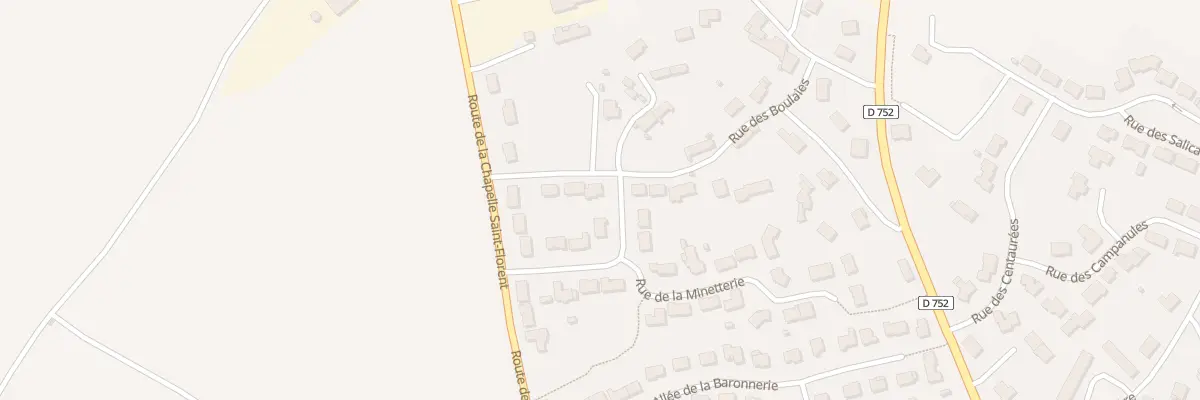 Plan du 19 Rue des Boulaies (St Pierre Mo à Montrevault-sur-Èvre