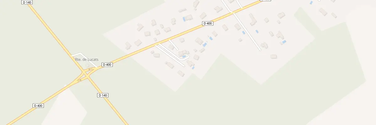 Plan du 216 Rte de Lucats à Parentis-en-Born