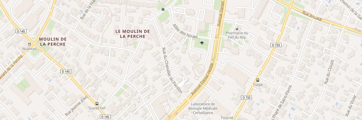 Plan du 31 Rue Chevalier du Pavillon à Royan