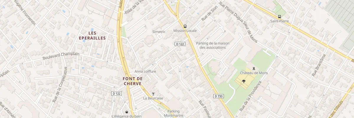 Plan du 84 Rue Pasteur à Royan