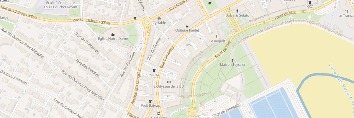 Plan du 124 Rue Gambetta à Royan