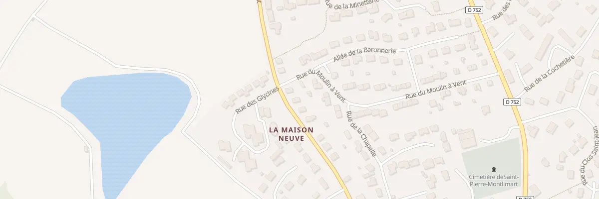 Plan du 44 Rue de la Chapelle à Montrevault-sur-Èvre
