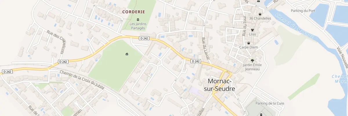 Plan du 16 Rue du Puits Doux à Mornac-sur-Seudre